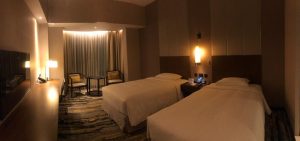 hotel hilton kota kinabalu sabah 2 single bed