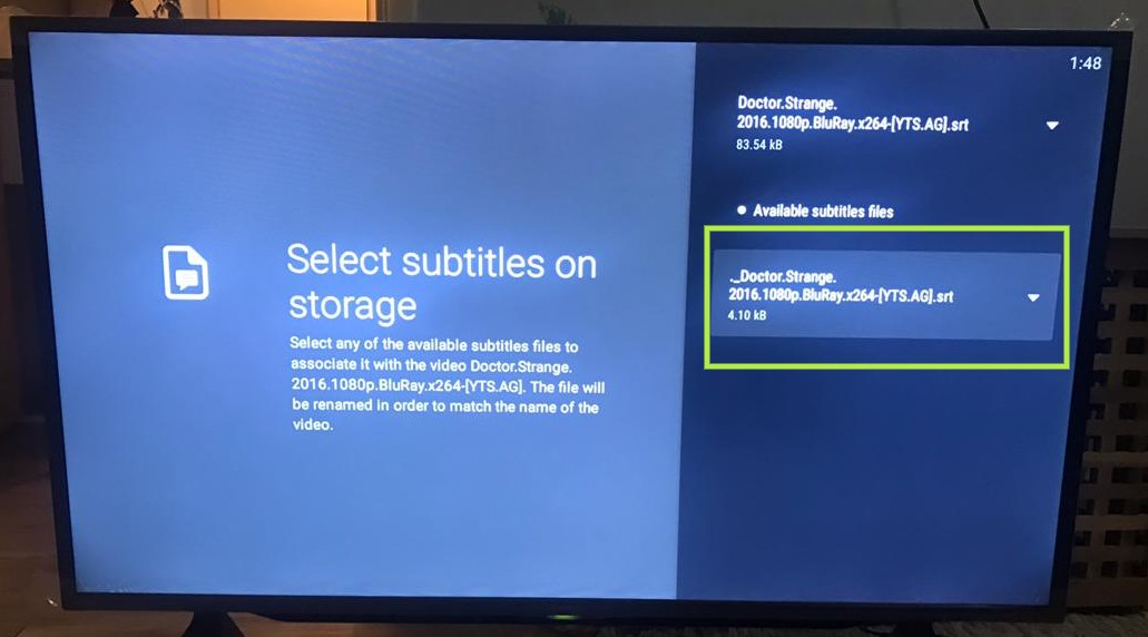 Sharp Aquos Android TV Model 2TC42BG1X How To Play Video From USB