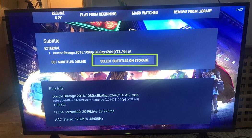 Sharp Aquos Android TV Model 2TC42BG1X How To Play Video From USB