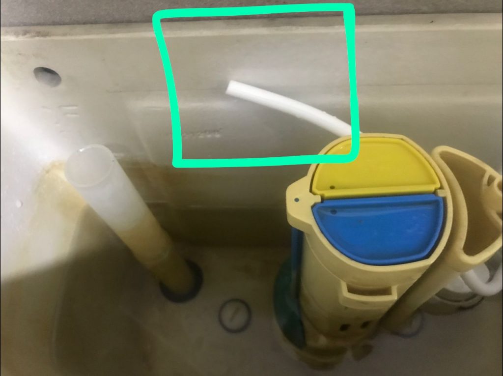 Toilet Water Overflow Replace Toilet Water Inlet of Type Push Button