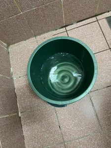 mix acid with water or vinegar with water