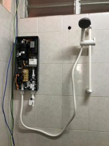 water heater with jet pump installation