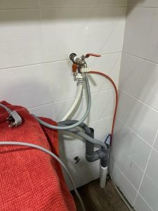 water inlet and drainage washing machine