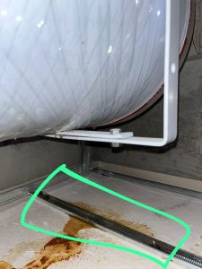 water leaking from elton water tank