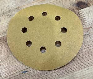 C411 bosch used for sanding the wood