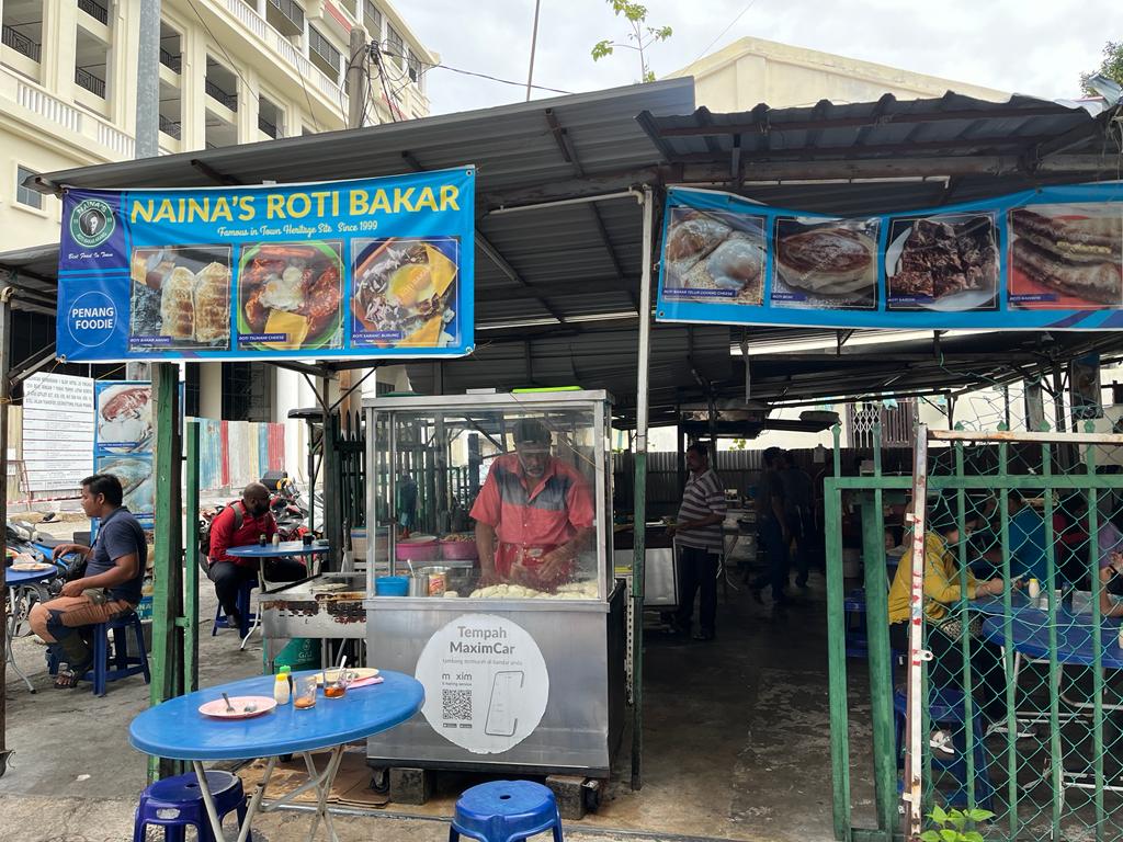 Naina’s Roti Bakar George Town Penang Review