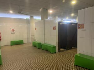 adventure waterpark desaru - clean toilet