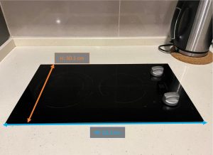 kitchen hob measurement