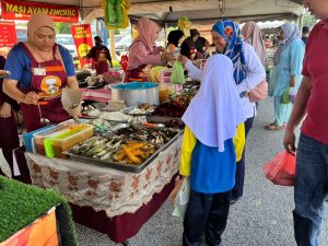 pasar ramadahan indera mahkora 8 masakan kelantan